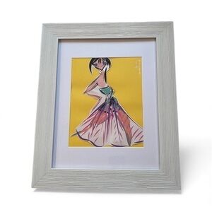 Dance in motion by me handcrafted handmade digital illustration print